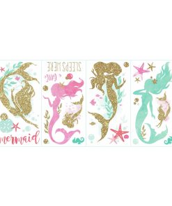 York Wallcoverings Wall Decals Mermaid