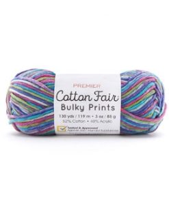 Premier Yarns Fair Multi 130yds Bulky Cotton Blend Yarn