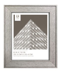8 x 10 Pillar Gray Tabletop Picture Frame by Place   Time