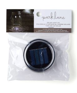 3 Mason Jar With Solar Lid by Park Lane