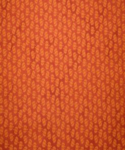 Orange Pumpkins Cotton Fabric