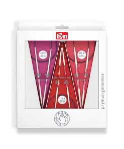 Prym Ergonomics 32 Circular Knitting Needles Set, Size US 2, 4   6