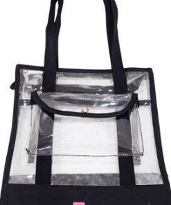 Totally Tiffany 10.5 Black Nancy Tote Bag