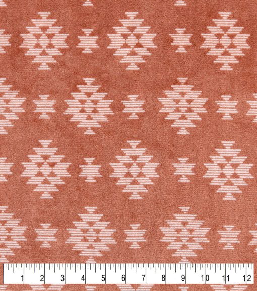 Geo Sew Lush Fleece Fabric - Image 3
