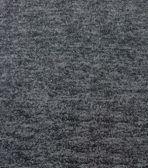 Black Heathered Luxe Flannel Fabric - Image 2