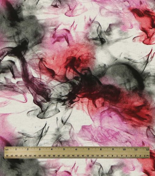 Red Smoke Super Snuggle Flannel Fabric - Image 3