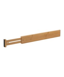Simplify 17 Adjustable Bamboo Drawer Dividers 2pk