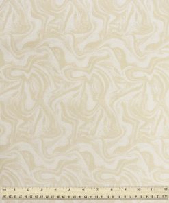 108 Inch Drift Away Oil Slick Cream Cotton Fabric