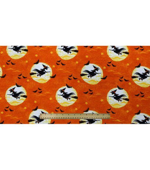 Witches   Moons Super Snuggle Flannel Fabric - Image 4