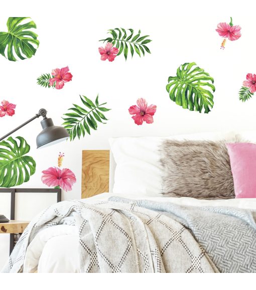 RoomMates Wall Decals Tropical Hibiscus Flower - Image 4