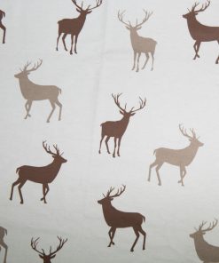 Deer Super Snuggle Flannel Fabric