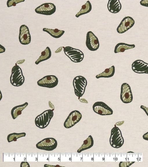 Avocado Super Snuggle Flannel Fabric - Image 2