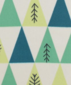 Wilderness Triangle Geo Blizzard Prints Fleece Fabric