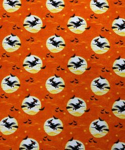 Witches   Moons Super Snuggle Flannel Fabric