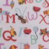 ABC Animal Blizzard Fleece Fabric