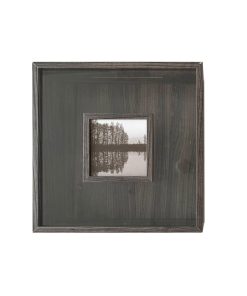 13 x 13 Dark Gray 5 x 5 Wood Card Box by Place   Time
