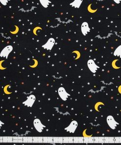 Super Snuggle Boo! Ghosts Flannel Fabric