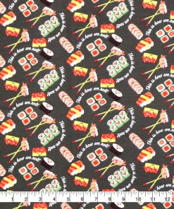This Is How We Roll Super Snuggle Flannel Fabric