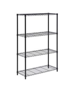 Honey Can Do 36 x 54 Heavy Duty 4 Tier Adjustable Shelving Unit 250lbs
