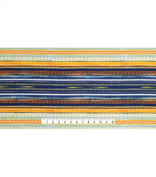 Sunset Stripe Super Snuggle Flannel Fabric - Image 2