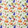 Tossed Vegetables Novelty Cotton Fabric