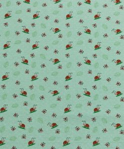 Blue Little Ladybugs Super Snuggle Flannel Fabric