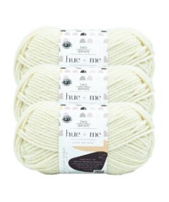 Lion Brand Two of Wands Hue + Me 137yds Bulky Acrylic Yarn 3 Bundle