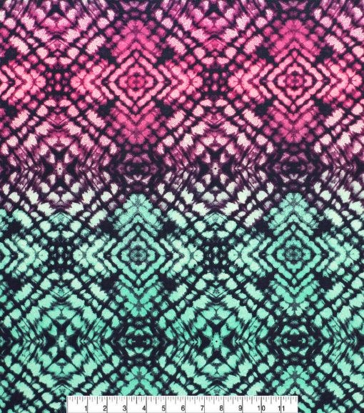 Psychedelic Kaleidoscope Super Snuggle Flannel Fabric - Image 2