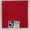 Red 1 Piece Cotton Fabric Quarter