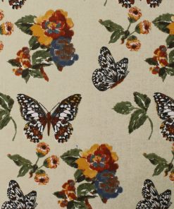 Fall Butterflies Super Snuggle Flannel Fabric