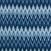 Blue Chevron Anti Pill Fleece Fabric