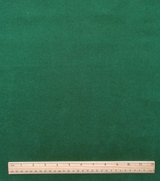 Heathered Green Solid Luxe Flannel Fabric - Image 2