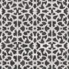 RoomMates Wallpaper Black   White Scroll Gate