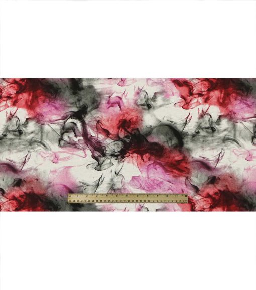 Red Smoke Super Snuggle Flannel Fabric - Image 4
