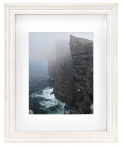 11 x 14 Matted to 8 x 10 Austin White Portraint Frame by Hudson 43