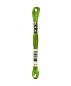 DMC 8.7yd Greens 6 Strand Cotton Embroidery Floss