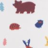 Woodland Animals Blizzard Prints Fleece Fabric