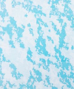 Blue Textured Snow Luxe Flannel Fabric