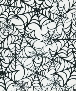 POP! Halloween Webs Lightweight Fleece Fabric - 1