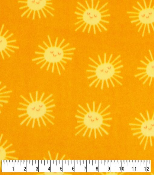 POP! Sunshine Fashion Lightweight Fleece Fabric - Image 3