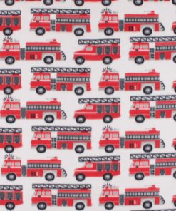 Fire Trucks Blizzard Fleece Fabric