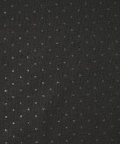 Black Pin Dots Quilt Foil Cotton Fabric by Keepsake Calico