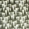 Evergreen Trees Sew Lush Fleece Fabric