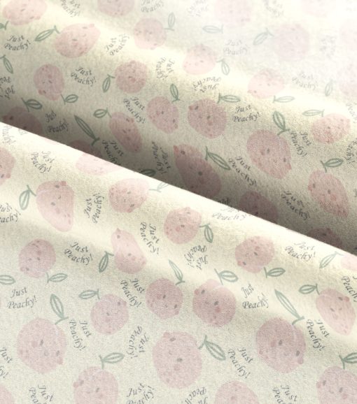 Just Peachy Super Snuggle Flannel Fabric - Image 3