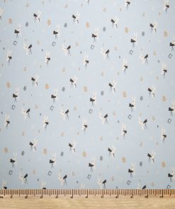 Super Snuggle Bunny With Telescope Flannel Fabric