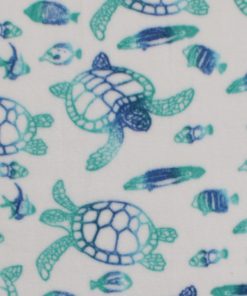 Gradient Sea Turtles Anti Pill Fleece Fabric