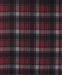 Brad Plaid Blizzard Fleece Fabric