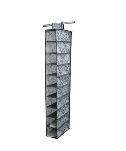 Laura Ashley 12 x 47 Parterre 10 Shelf Shoe Organizer