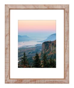 11 x 14 Matted to 8 x 10 Chattered Wood Frame by Hudson 43