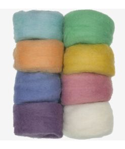 Dimensions 10g Pastel Needle Felting Wool Value Pack 8ct